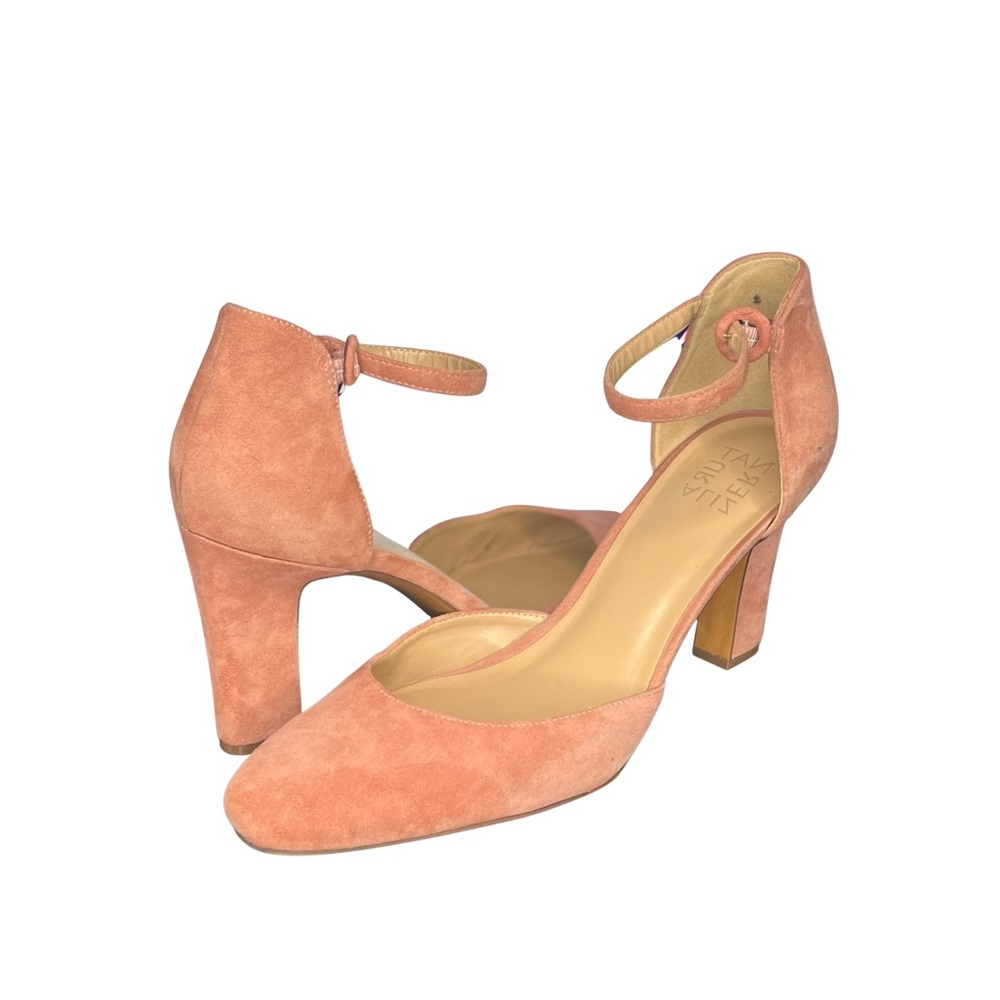 Gianna Ankle-Strap Wide Pumps